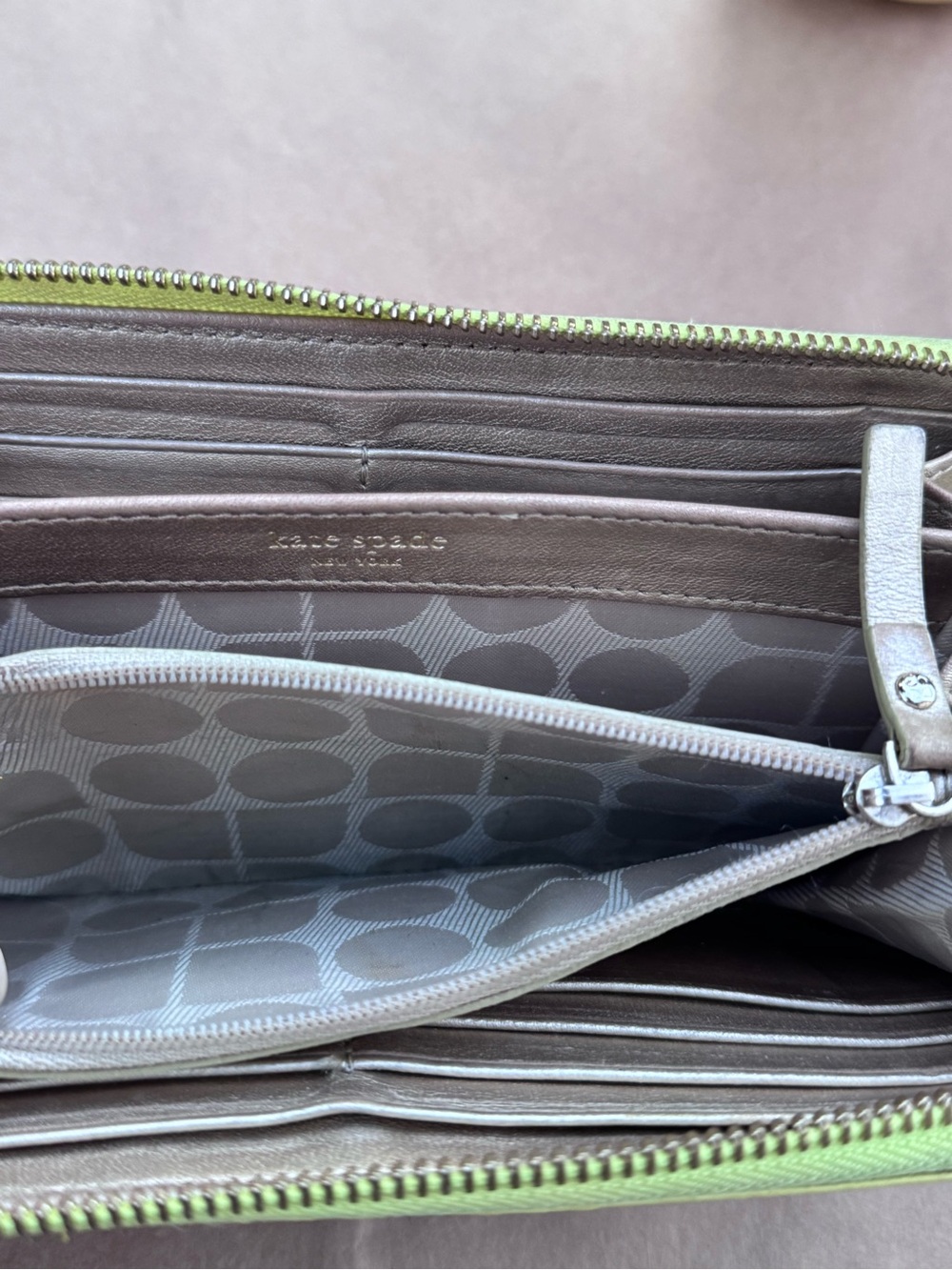 Kate Spade Chartreuse Wallet - Picture 6 of 8